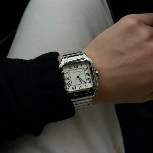 Cartier Santos Quartz – Classic Square Luxury Watch