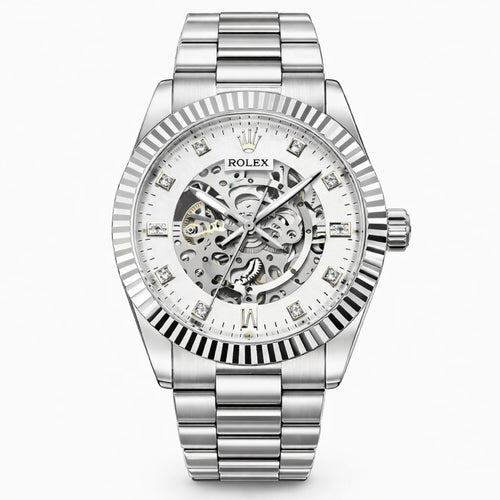Rolex Skeleton Automatic – Stainless Steel