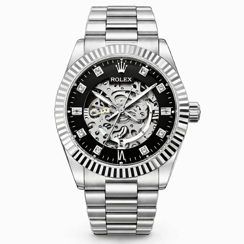 Rolex Skeleton Automatic – Stainless Steel
