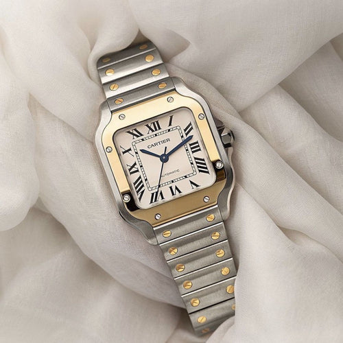 Cartier Santos Quartz – Classic Square Luxury Watch